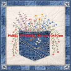 Látkový panel  kolekce DENIM  614-106