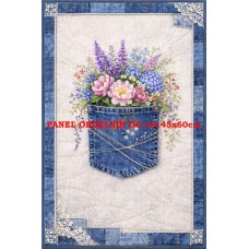 BAVLNĚNÝ PANEL  17x25 cm flp781