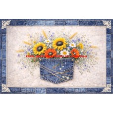 BAVLNĚNÝ PANEL  13x20 cm flp793