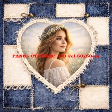 Látkový panel  kolekce DENIM  614-136