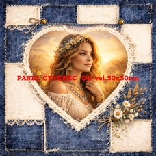 Látkový panel  kolekce DENIM  614-138