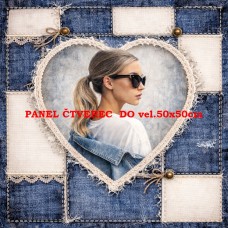Látkový panel  kolekce DENIM  614-140