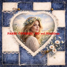 Látkový panel  kolekce DENIM  614-141
