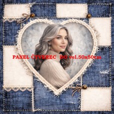 Látkový panel  kolekce DENIM  614-145