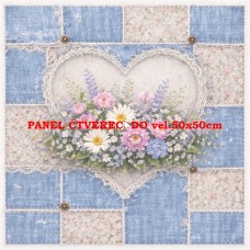 Látkový panel  kolekce DENIM  614-159