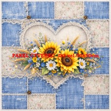 Látkový panel  kolekce DENIM  614-163