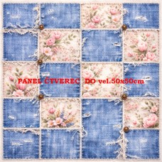 Látkový panel  kolekce DENIM  614-170