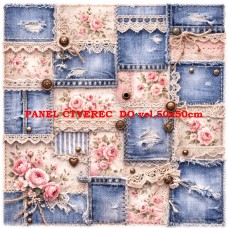 Látkový panel  kolekce DENIM  614-171