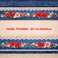 Látkový panel  kolekce DENIM  614-237