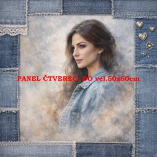 Látkový panel  kolekce DENIM  614-24