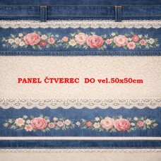 Látkový panel  kolekce DENIM  614-240