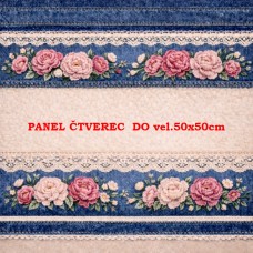Látkový panel  kolekce DENIM  614-243