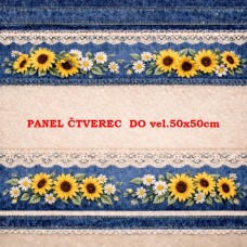 Látkový panel  kolekce DENIM  614-245