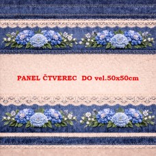 Látkový panel  kolekce DENIM  614-247