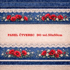 Látkový panel  kolekce DENIM  614-248