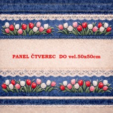 Látkový panel  kolekce DENIM  614-251