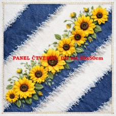 Látkový panel  kolekce DENIM  614-254