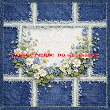 Látkový panel  kolekce DENIM  614-257