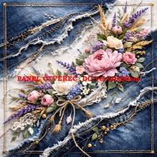 Látkový panel  kolekce DENIM  614-258