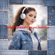 Látkový panel  kolekce DENIM  614-26