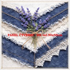 Látkový panel  kolekce DENIM  614-261