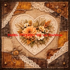 BAVLNĚNÝ PANEL  25x25 cm flp773