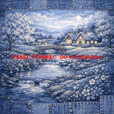 Látkový panel  kolekce DENIM  614-389