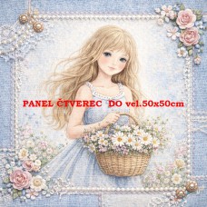 Látkový panel  kolekce DENIM  614-39