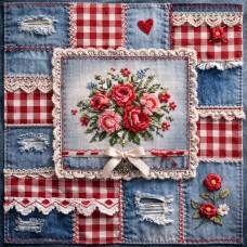 Látkový panel  kolekce DENIM  614-402