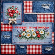 Látkový panel  kolekce DENIM  614-403