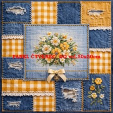 Látkový panel  kolekce DENIM  614-412