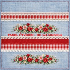 Látkový panel  kolekce DENIM  614-424
