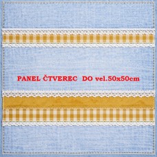 Látkový panel  kolekce DENIM  614-426