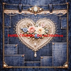 Látkový panel  kolekce DENIM  614-446