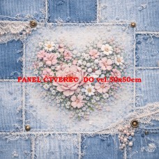 Látkový panel  kolekce DENIM  614-46