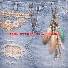 Látkový panel  kolekce DENIM  614-470