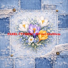 Látkový panel  kolekce DENIM  614-50