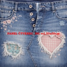 Látkový panel  kolekce DENIM    614-510