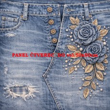 Látkový panel  kolekce DENIM    614-513