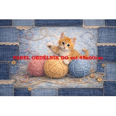 Látkový panel kolekce DENIM 614-552