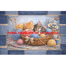 Látkový panel kolekce DENIM 614-558