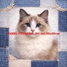 Látkový panel  kolekce DENIM  614-56