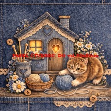 Látkový panel  kolekce DENIM   614-566