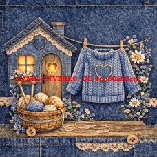 Látkový panel  kolekce DENIM   614-569