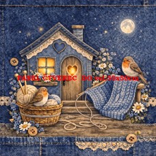 Látkový panel  kolekce DENIM   614-571