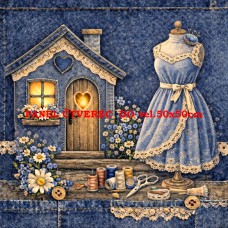 Látkový panel  kolekce DENIM   614-575