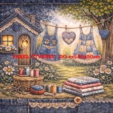 Látkový panel  kolekce DENIM   614-579