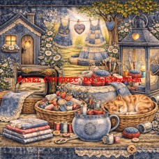 Látkový panel  kolekce DENIM   614-581