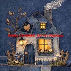 Látkový panel  kolekce DENIM  614-583