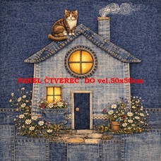 Látkový panel  kolekce DENIM  614-586